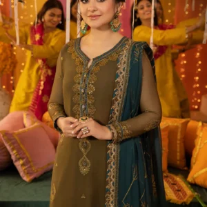 EMBROIDERED CHIFFON 3 PCS