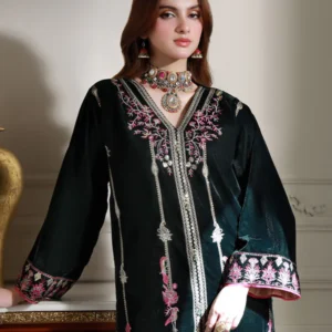 AJVG-05 EMBROIDERED VELVET 2PC